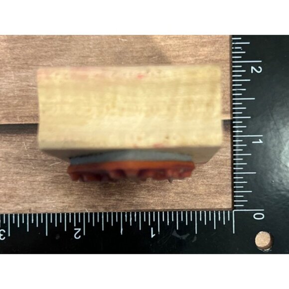 Great Impressions E518 Floral Stems Wooden Rubber Stamp Craft Supply - Picture 3 of 5